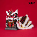 Chinese Lion Dance Model Kit Black White Red
