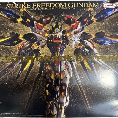 Strike Freedom Gundam MGEX MasterGrade Extreme Z.A.F.T. Mobile Suit ZGMF-X20A EXTREME METALLIC Comb.