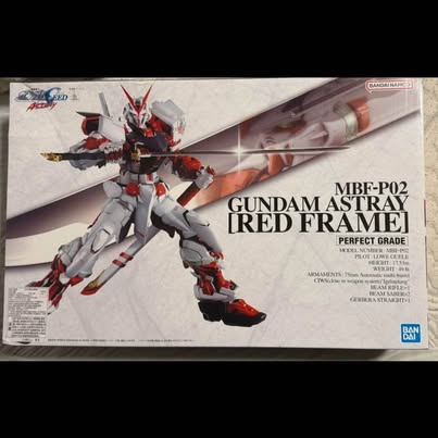 Bandai Perfect Grade MBF-P02 Gundam Astray[Red Frame]Limited, Gundam Seed Astray