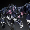Bandai RG 1/144 Black Tri-Stars Zaku II Triple Set + Bases